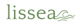 Lissea brand logo with green text and wave design on white background